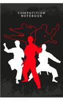Notebook: Karate Martial Arts Blank Lined Notebook Journal Diary 6x9