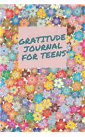 Gratitude Journal For Teen Girls / Daily Practice Diary