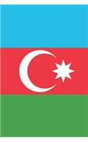 Azerbaijan Flag Notebook - Azerbaijani Flag Book - Azerbaijan Travel Journal