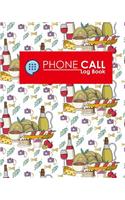 Phone Call Log Book