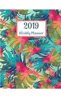 2019 Weekly Planner: 365 Dated Planner Schedule Organizer, 2019 Monthly Planner,52 Weeks, 12 Month Calendar, Appointment Notebook, to Do List