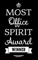 Most Office Spirit Award Winner
