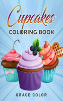 Cupcakes Coloring Book