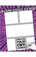 Blank Comic Strip