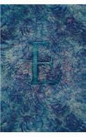 Monogram "e" Any Day Planner Notebook: Scheduler Organizer Datebook(5 Scheduler Organizer Datebook)