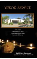 Yizkor Book 2019 Bnai Chaim
