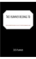 This Planner Belongs To