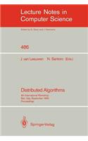 Distributed Algorithms: 4th International Workshop, Bari, Italy, September 24-26, 1990. Proceedings.