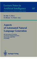 Aspects of Automated Natural Language Generation