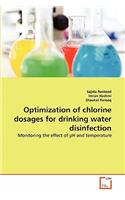 Optimization of chlorine dosages for drinking water disinfection