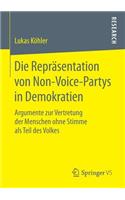 Die Repräsentation Von Non-Voice-Partys in Demokratien