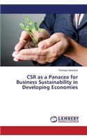 CSR as a Panacea for Business Sustainability in Developing Economies