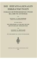 Die Hepato-Lienalen Erkrankungen