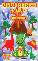 Dinosaurier Malbuch für Kinder: Dinosaurier Malbuch für Kinder Kleinkind Mädchen Junge Kinder Dino Malbuch Baby Jungen Mädchen erstes Buch Bücher und Färbung Seiten. Sammlung Gesch