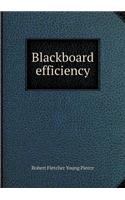 Blackboard Efficiency