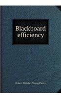 Blackboard efficiency
