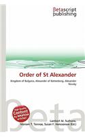 Order of St Alexander