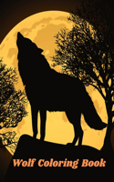 Wolf Coloring Book