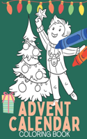 Advent Calendar Coloring Book