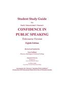 Student Study Guide for Confidence in Public Speaking