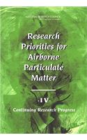 Research Priorities for Airborne Particulate Matter