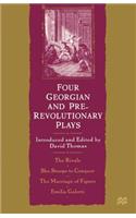 Four Georgian and Pre-Revolutionary Plays