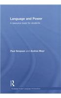 Language and Power