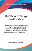 Works Of George Lord Lyttelton