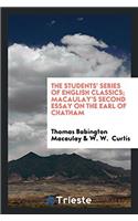 THE STUDENTS' SERIES OF ENGLISH CLASSICS