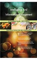Intelligence And Information Management A Complete Guide - 2019 Edition