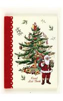 Spode Tree Xmas Card List Bk