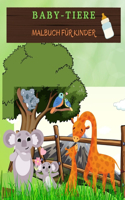 BABY-TIERE Malbuch für Kinder