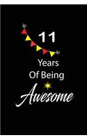 11 years of being awesome