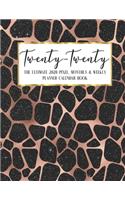 Twenty - Twenty The Ultimate 2020 Pixel Monthly & Weekly Planner Calendar Book