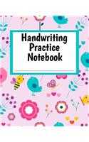 Handwriting Practice Notebook