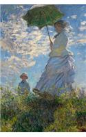 Woman with a Parasol by Claude Monet Journal