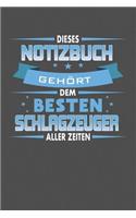 Dieses Notizbuch Gehört Dem Besten Schlagzeuger Aller Zeiten