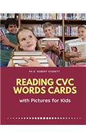 Reading CVC Words Cards with Pictures for Kids: Easy Learning flashcards word games for Kindergarten to Grade school. Practice English language skills: - Reading, Tracing, Writing and Spelling Bas