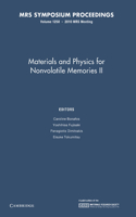 Materials and Physics for Nonvolatile Memories II: Volume 1250