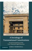 Sociology of Transnational Constitutions