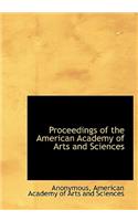 Proceedings of the American Academy of Arts and Sciences