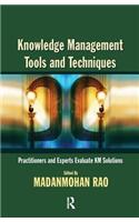 Knowledge Management Tools and Techniques