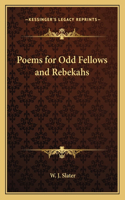 Poems for Odd Fellows and Rebekahs