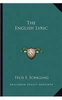 The English Lyric
