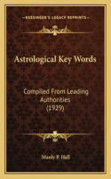 Astrological Key Words