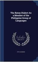 The Batan Dialect as a Member of the Philippine Group of Languages