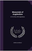 Memorials of Argyleshire: (English)
