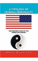 A Typology of Criminal Personality