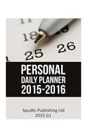 Personal Daily Planner 2015-2016