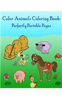 Color Animals Coloring Book